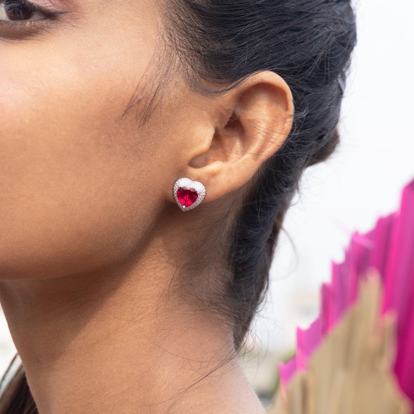 Heart Studs