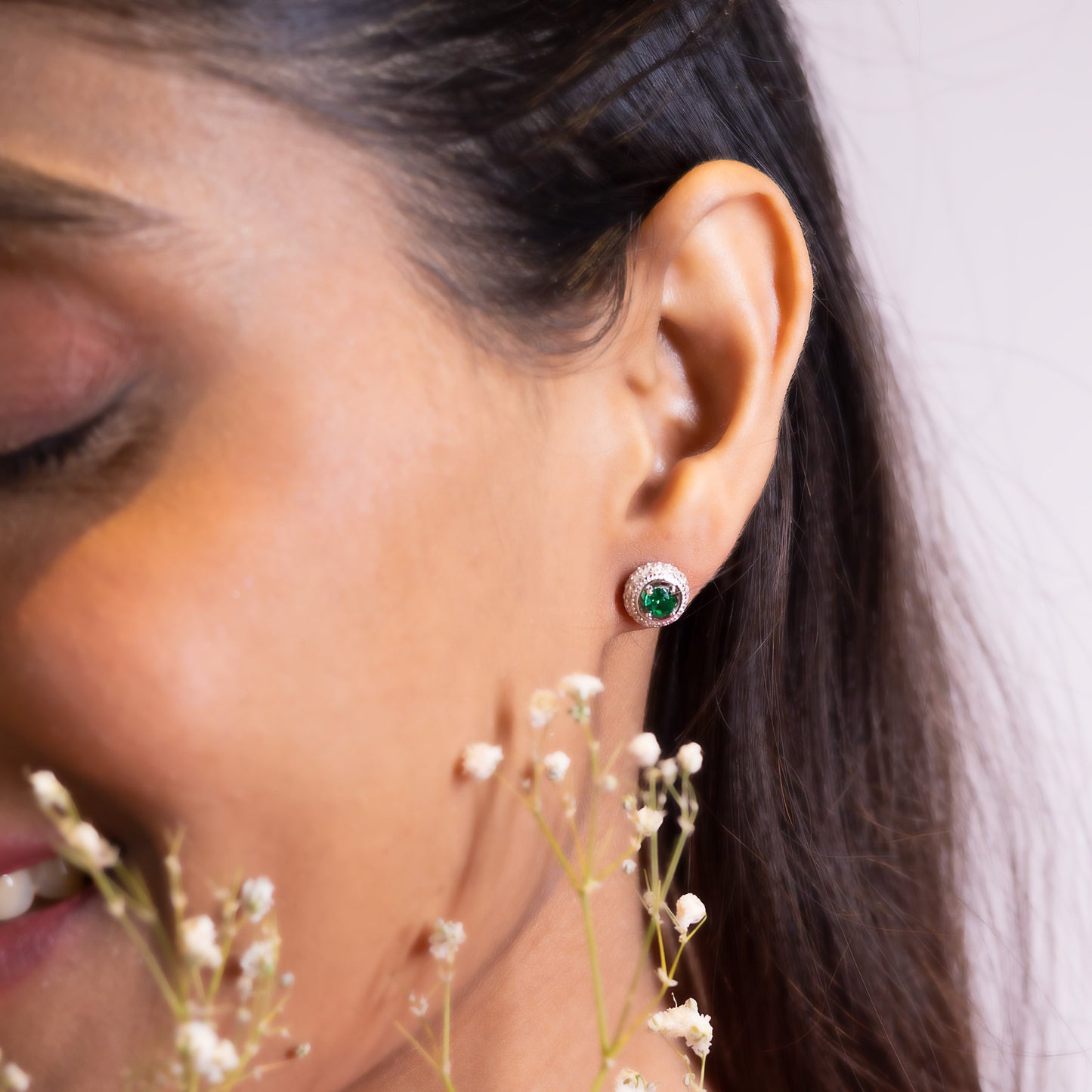 Emerald Studs