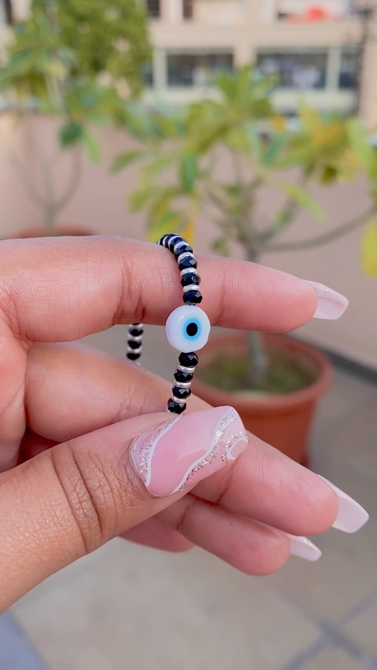 Kids Evil Eye Nazariya On Pure 925 Silver