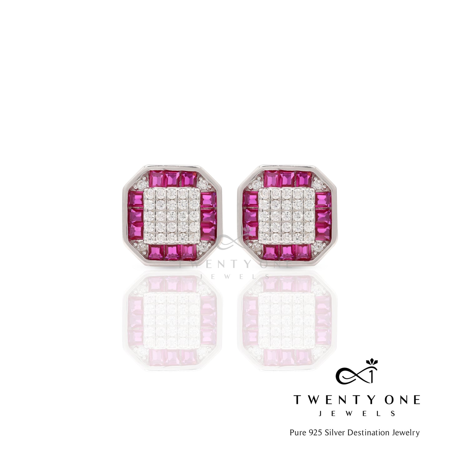 Ruby Studs