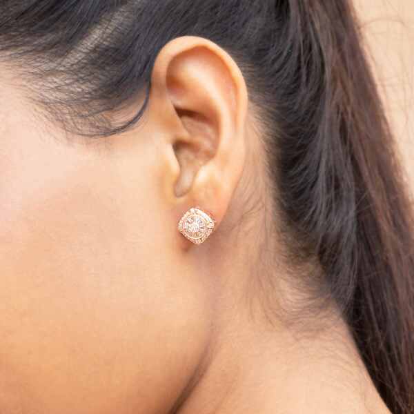 Rose Gold Studs