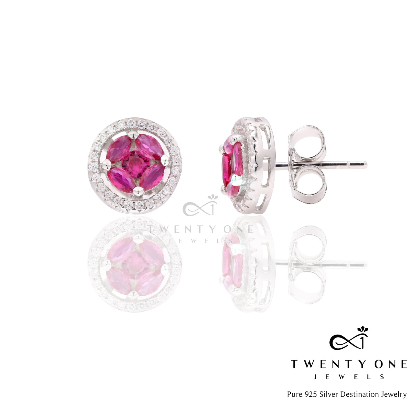 Ruby Studs