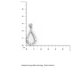 Solitaire Drop MISU Earrings