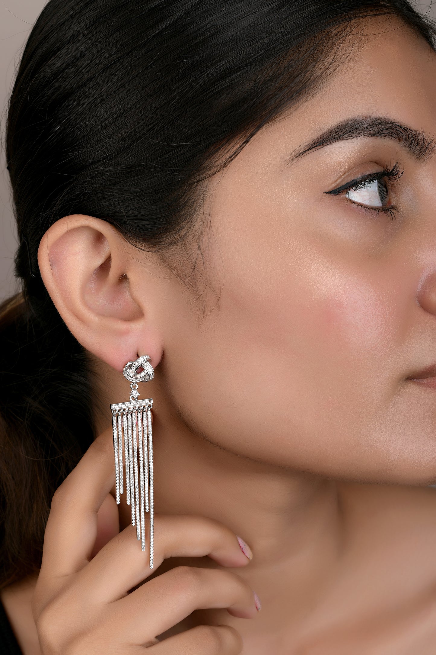 Diamond Long Earing
