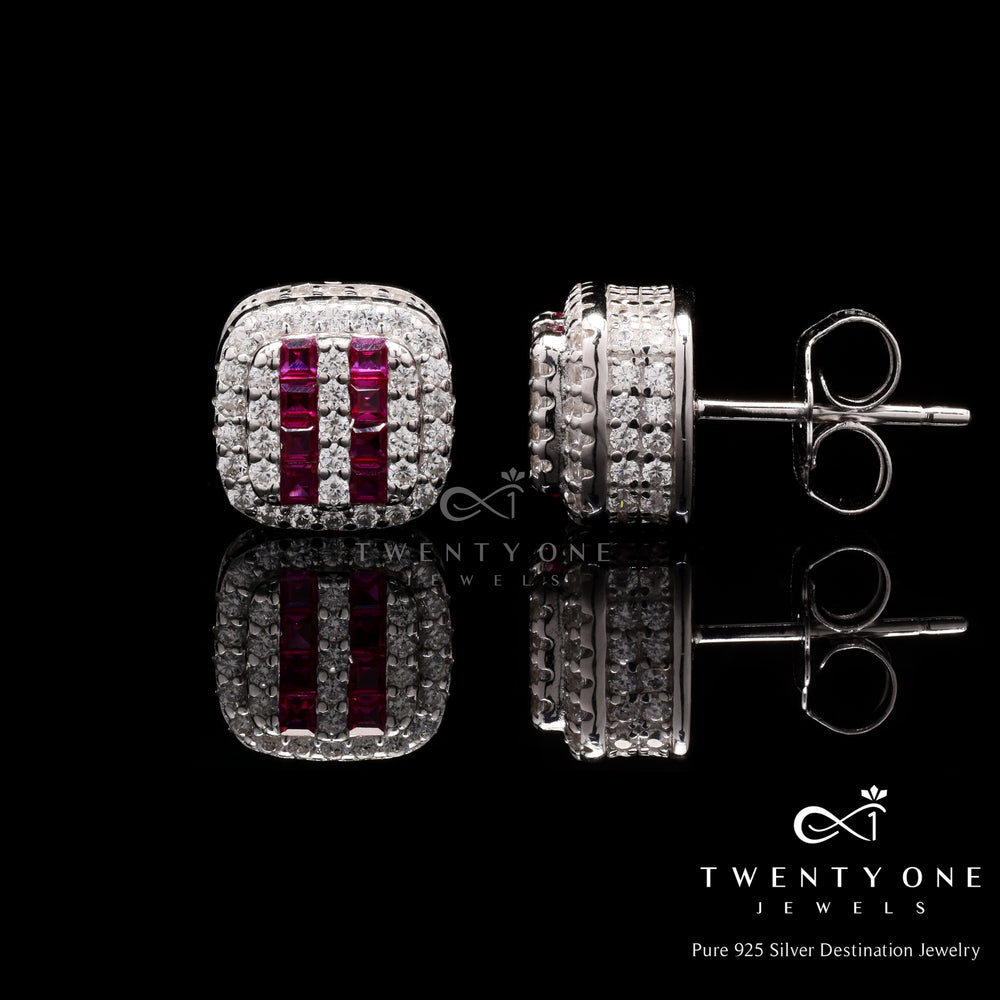 Diamond Studded Studs