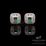 Emerald Studs