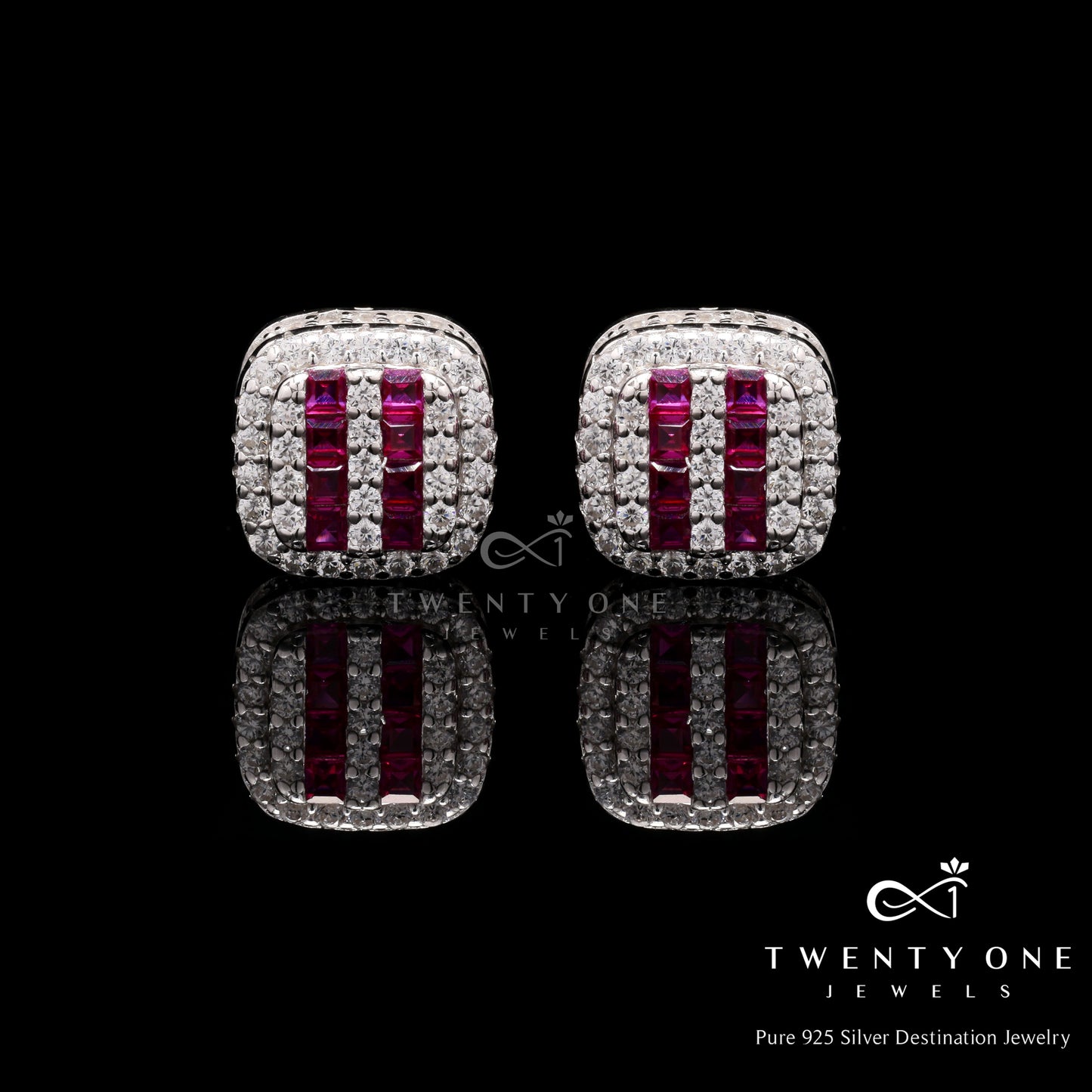 Diamond Studded Studs