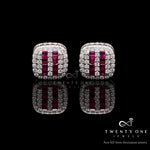 Diamond Studded Studs