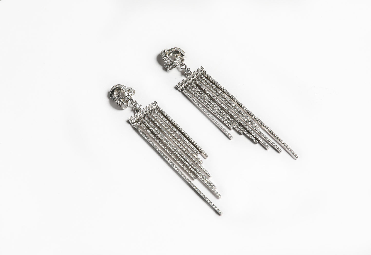 Silver Long Earring