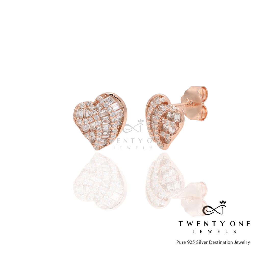 Rose Gold Studs